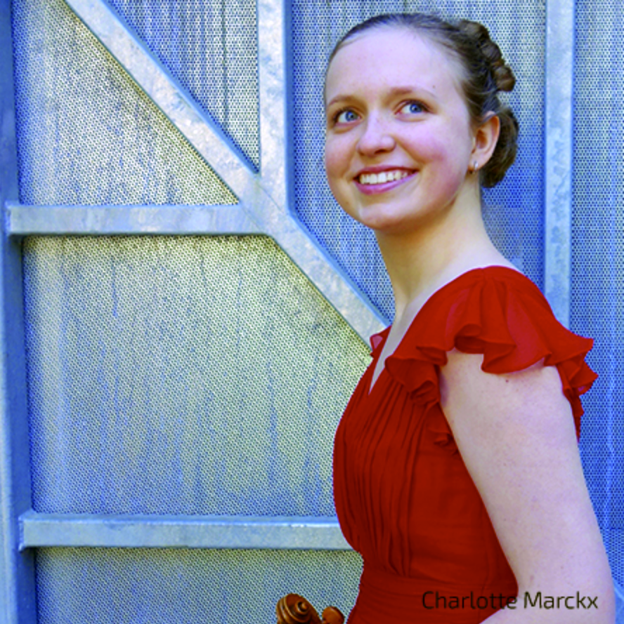 Violinist Charlotte Marckx